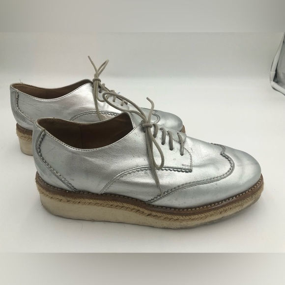L’INTERVALLE Espadrille Sneakers, Silver - Picture 5 of 8